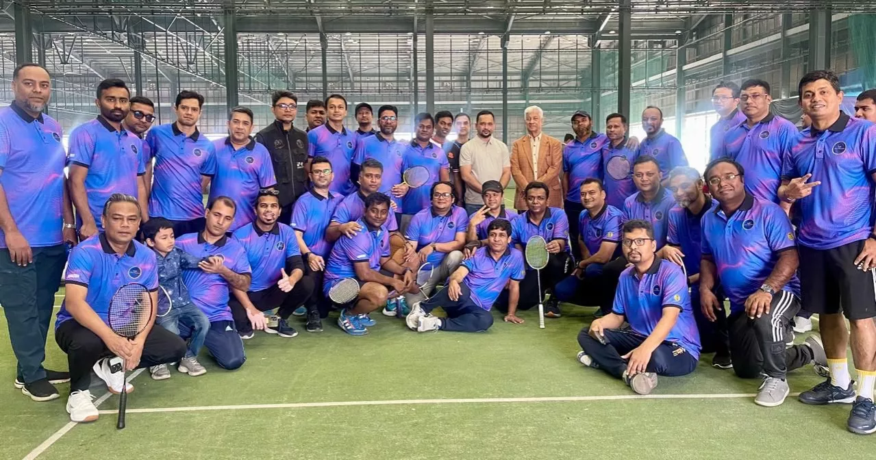 Club Notredamians holds badminton tournament in Dhaka