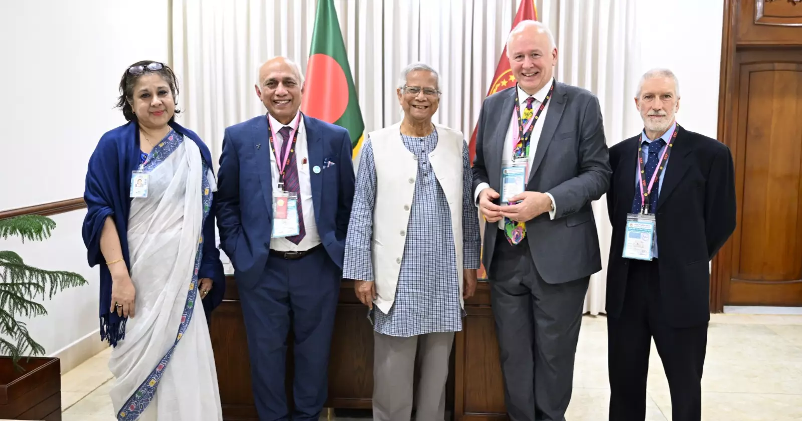 Voice For Justice Observers' team meet Dr Yunus