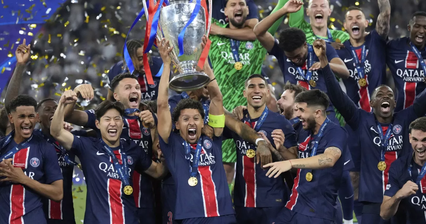 Doué double leads PSG thrashing of Inter Milan for first Champions League trophy