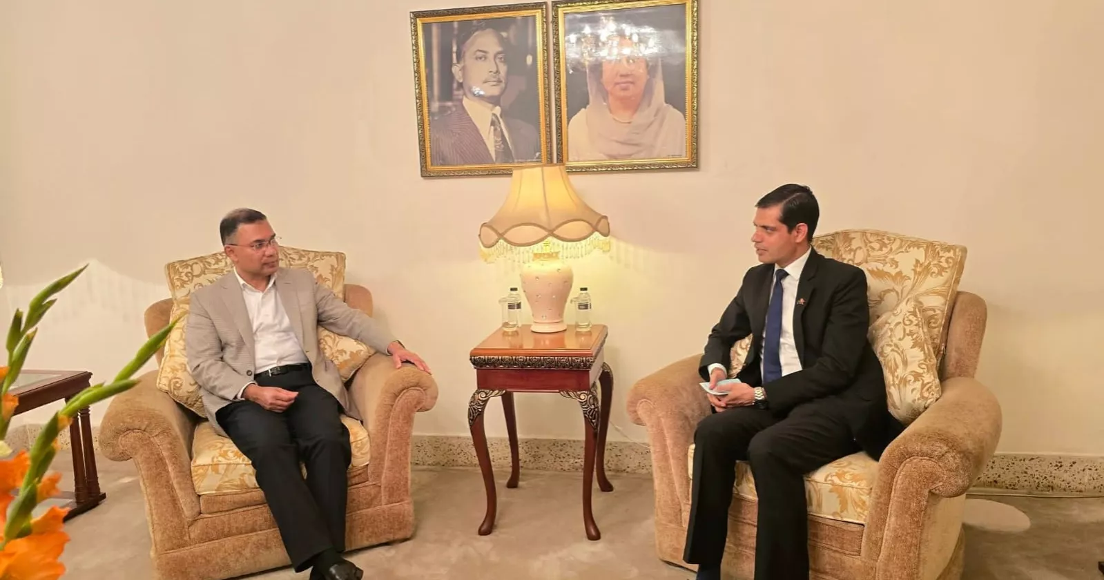 Nepal’s Ambassador meets Tarique Rahman