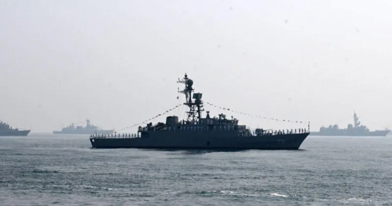 India allowed Iranian warship to dock before US sank it