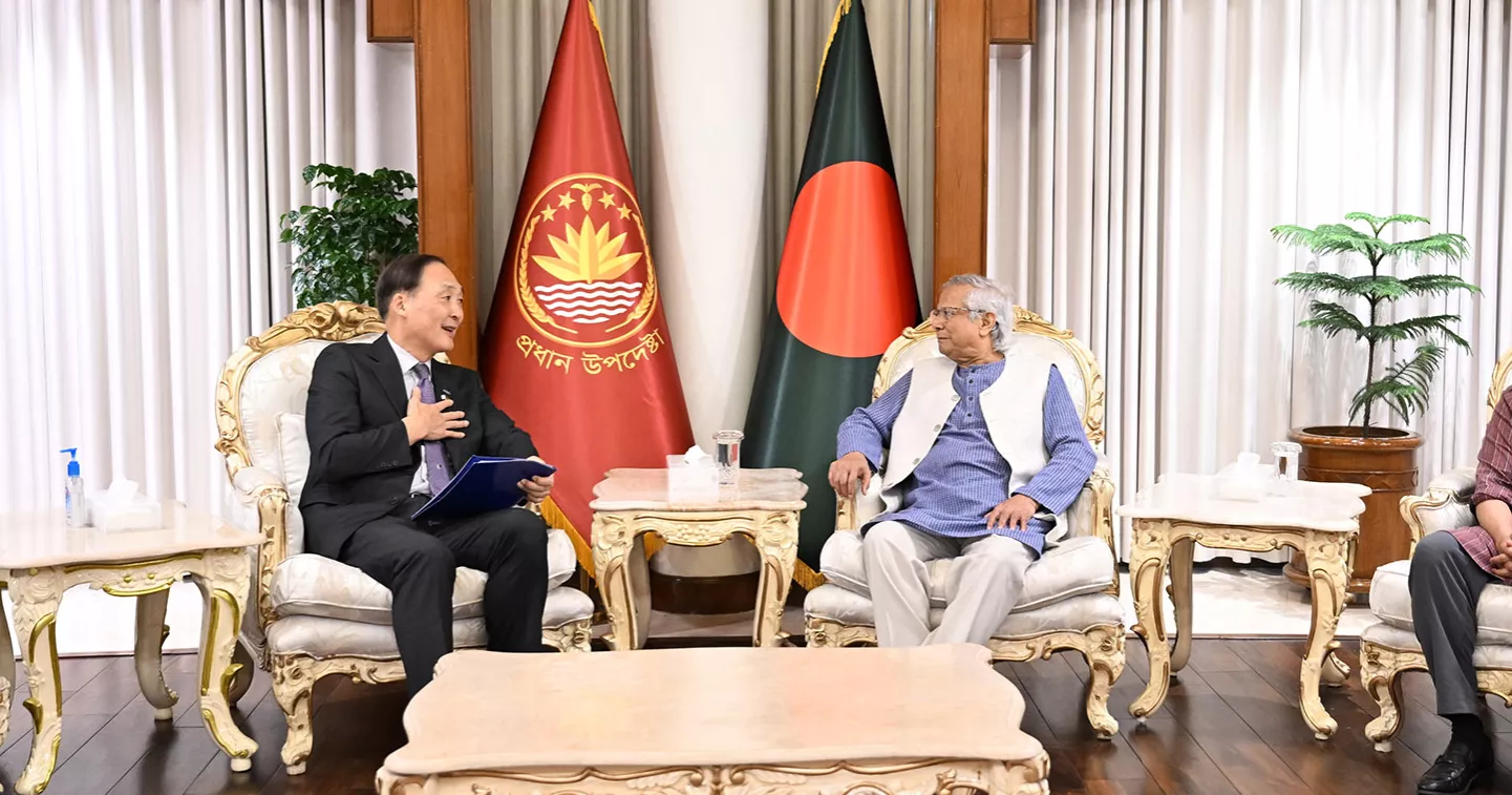 Prof Yunus, KOICA president discuss LDC transition support