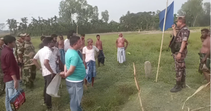 BGB foils BSF attempt to install pillar near Patgram border