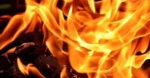 90-year-old woman dies as house catches fire in Chandpur