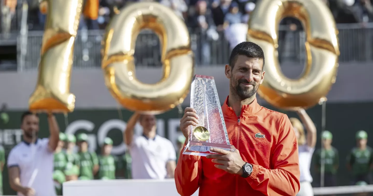 Novak Djokovic clinches his 100th career singles title at Geneva Open