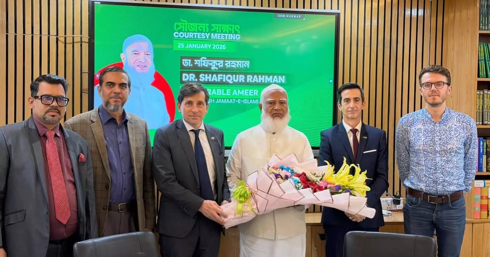 French Envoy meets Jamaat chief, backs fair polls