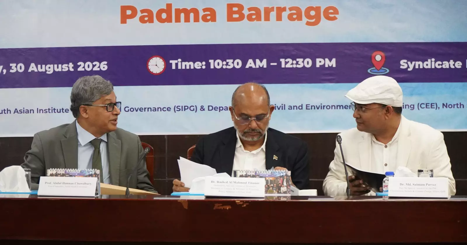 National interest, scientific evidence key to resolving water issues: Speakers