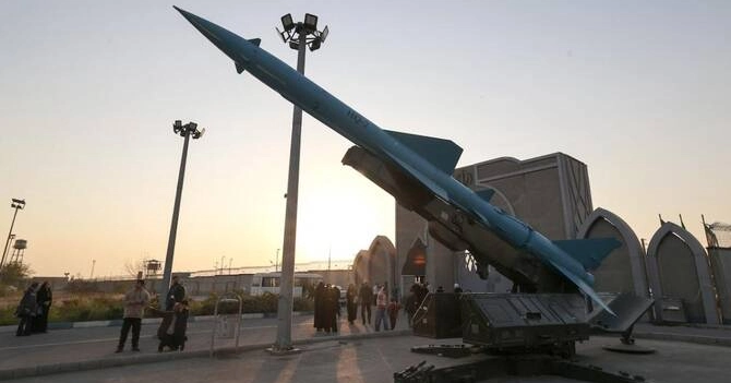 Iran conducts massive missile launches near Strait of Hormuz