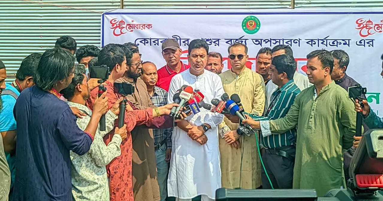 Rangpur City Corp in race against time to clean up city in 8hrs after qurbani