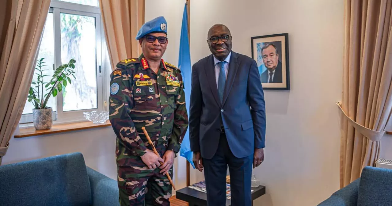 Bangladeshi general takes charge as commander of UN peacekeepers in Cyprus
