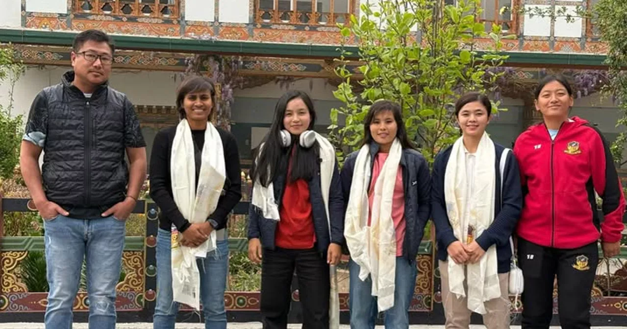 Four Bangladeshi women's footballers leave for Thimphu Sunday to play in Bhutan League