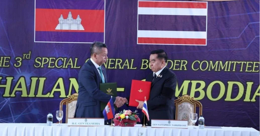 Thailand, Cambodia sign ceasefire to halt border clashes