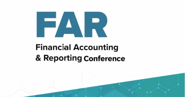 Financial accounting and reporting conference in city Wednesday