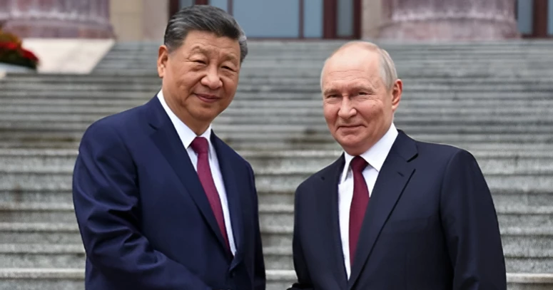 Putin and Xi hail their friendship and growing energy trade