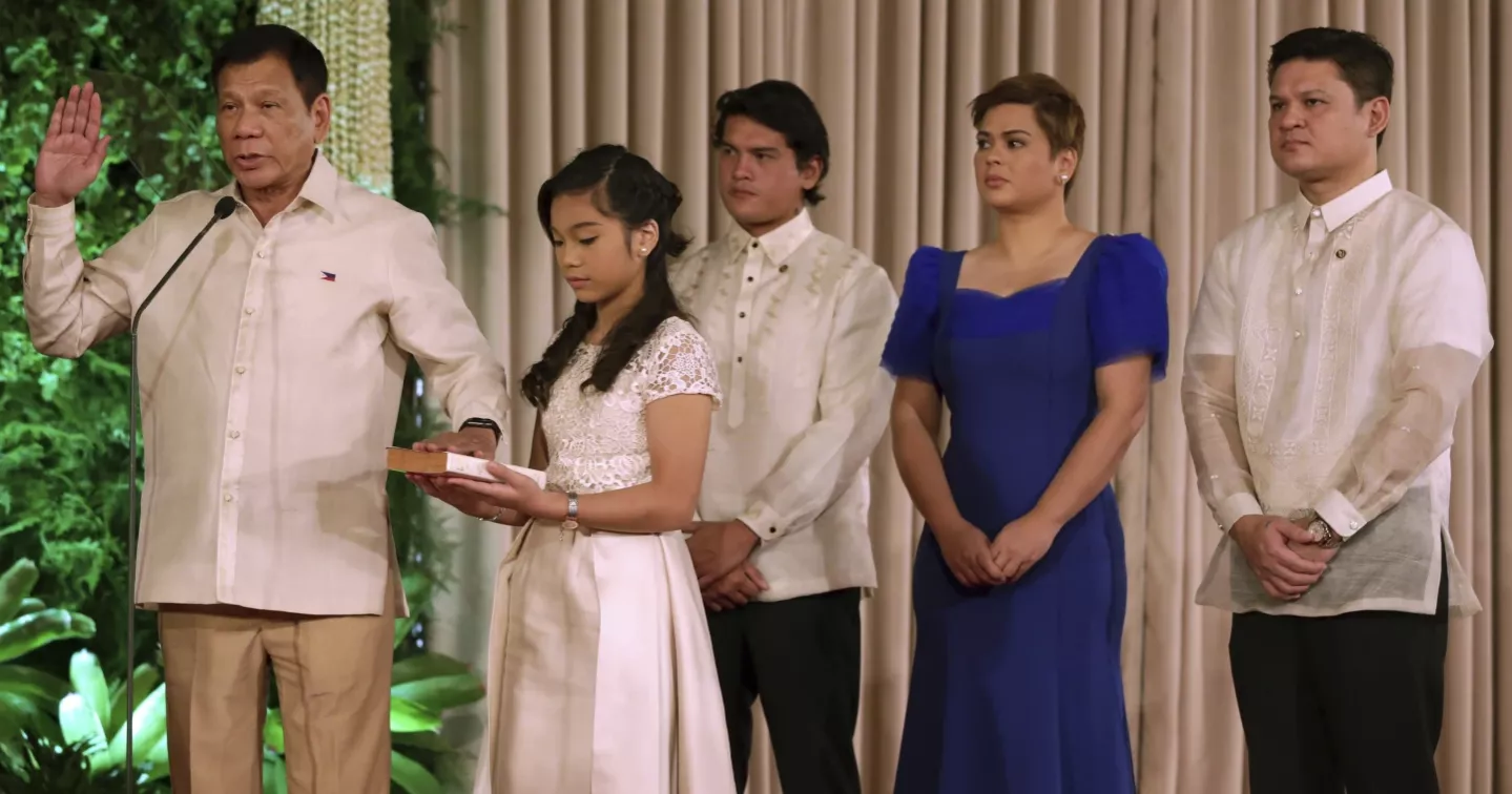 Detained Philippines ex-President Duterte poised to win mayoral race in his home city