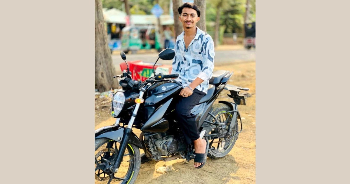 Biker killed in Feni road crash