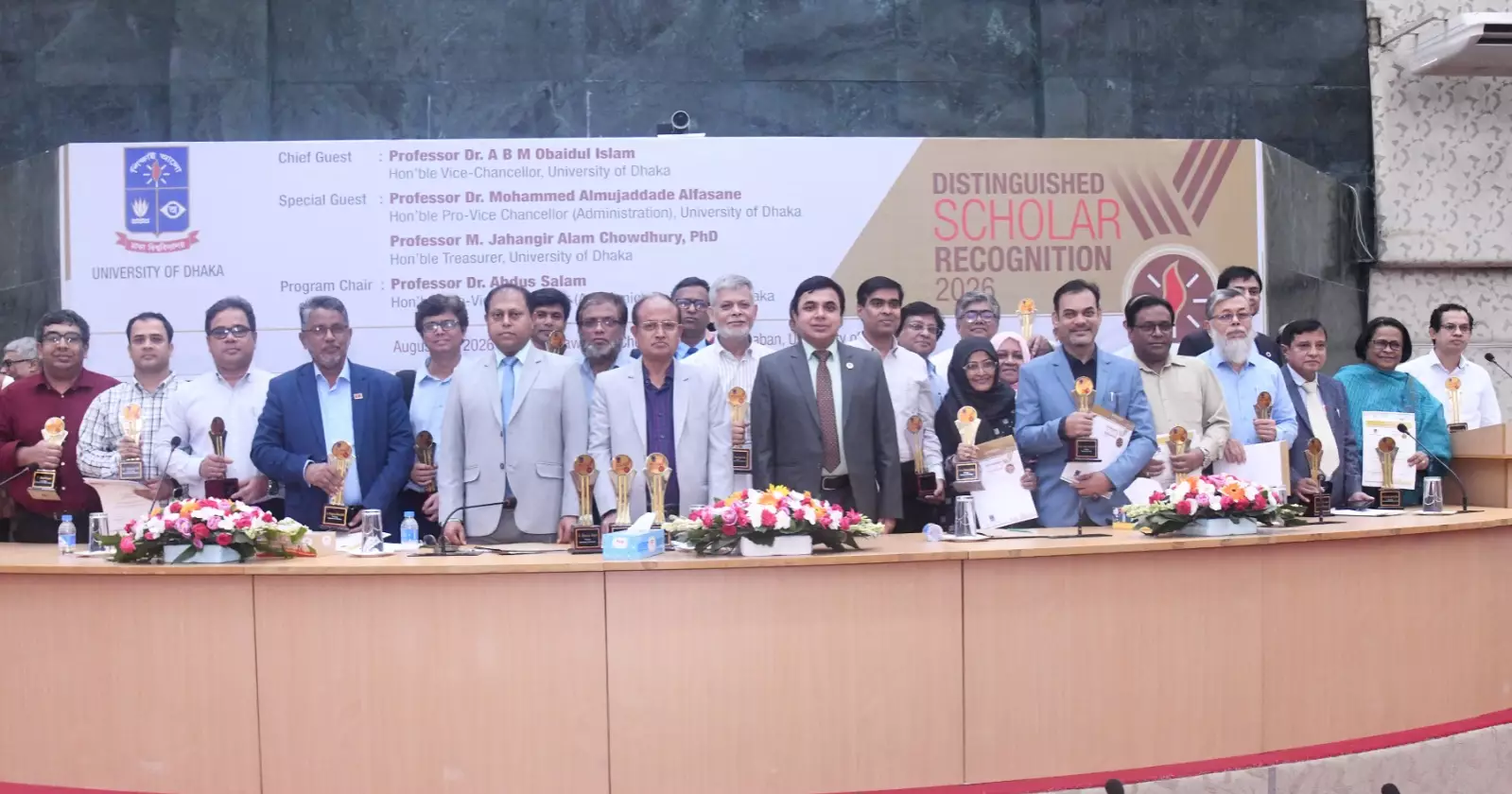 62 DU teachers honoured for ‘outstanding contributions’ to research