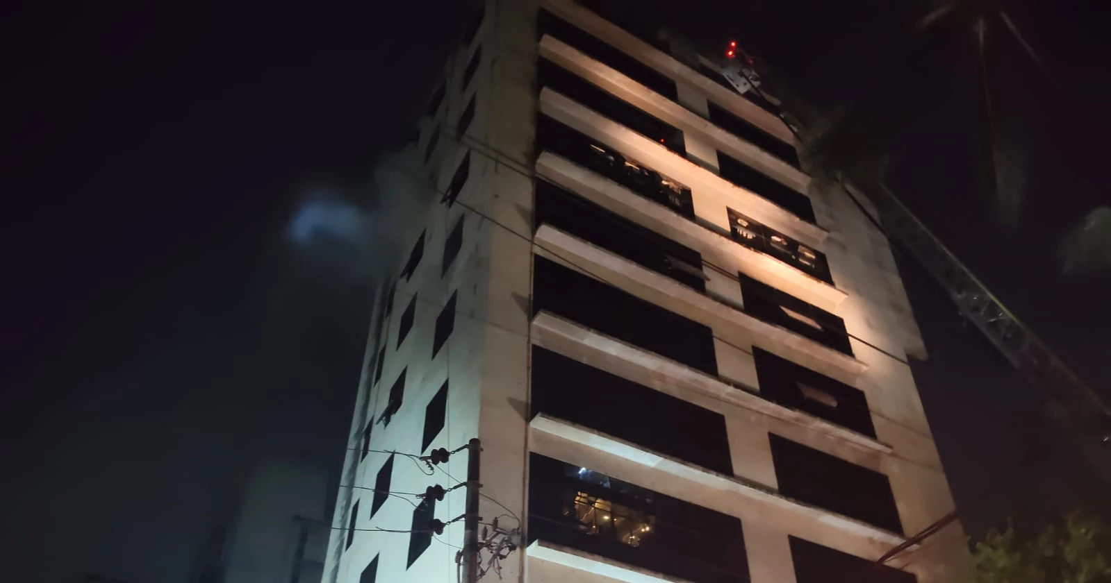 Banani high rise fire under control