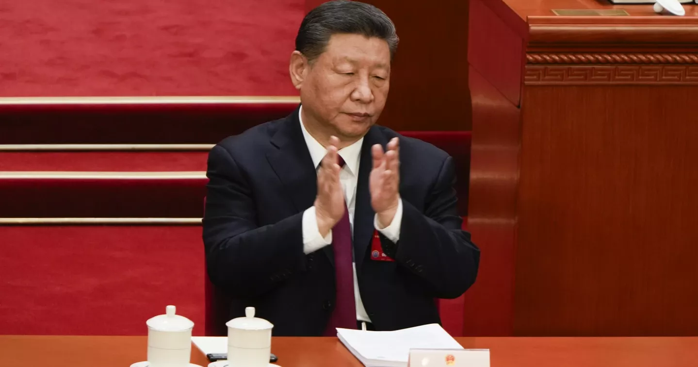 China keeps its economic growth target at 'around 5%' despite a looming trade war