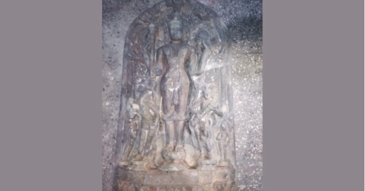 Touchstone statue of Vishnu recovered in Rangpur; 2 held
