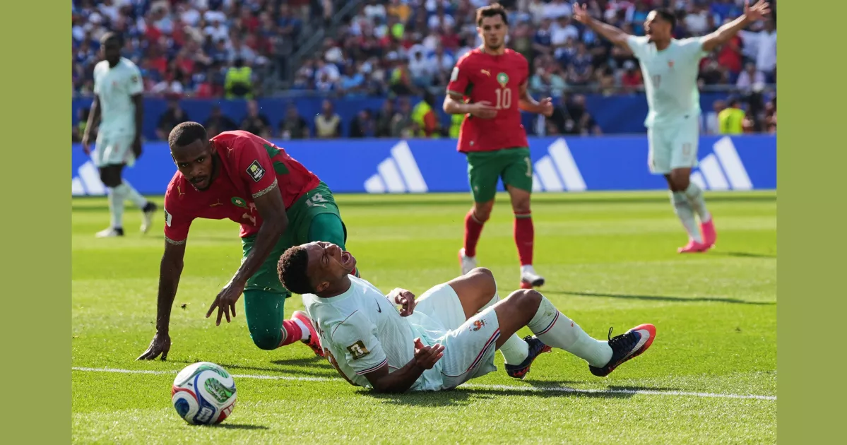 Mbappé scores his 8th World Cup goal before leaving game with a 'slight' ankle injury