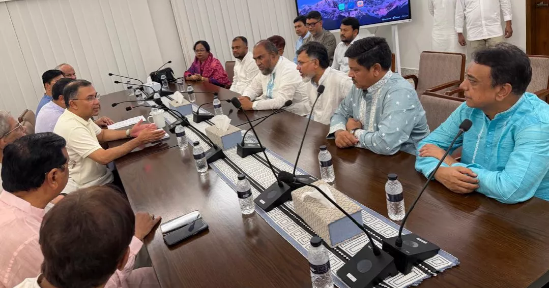 PM hands over Eid bonus cheques for city corporation conservancy workers