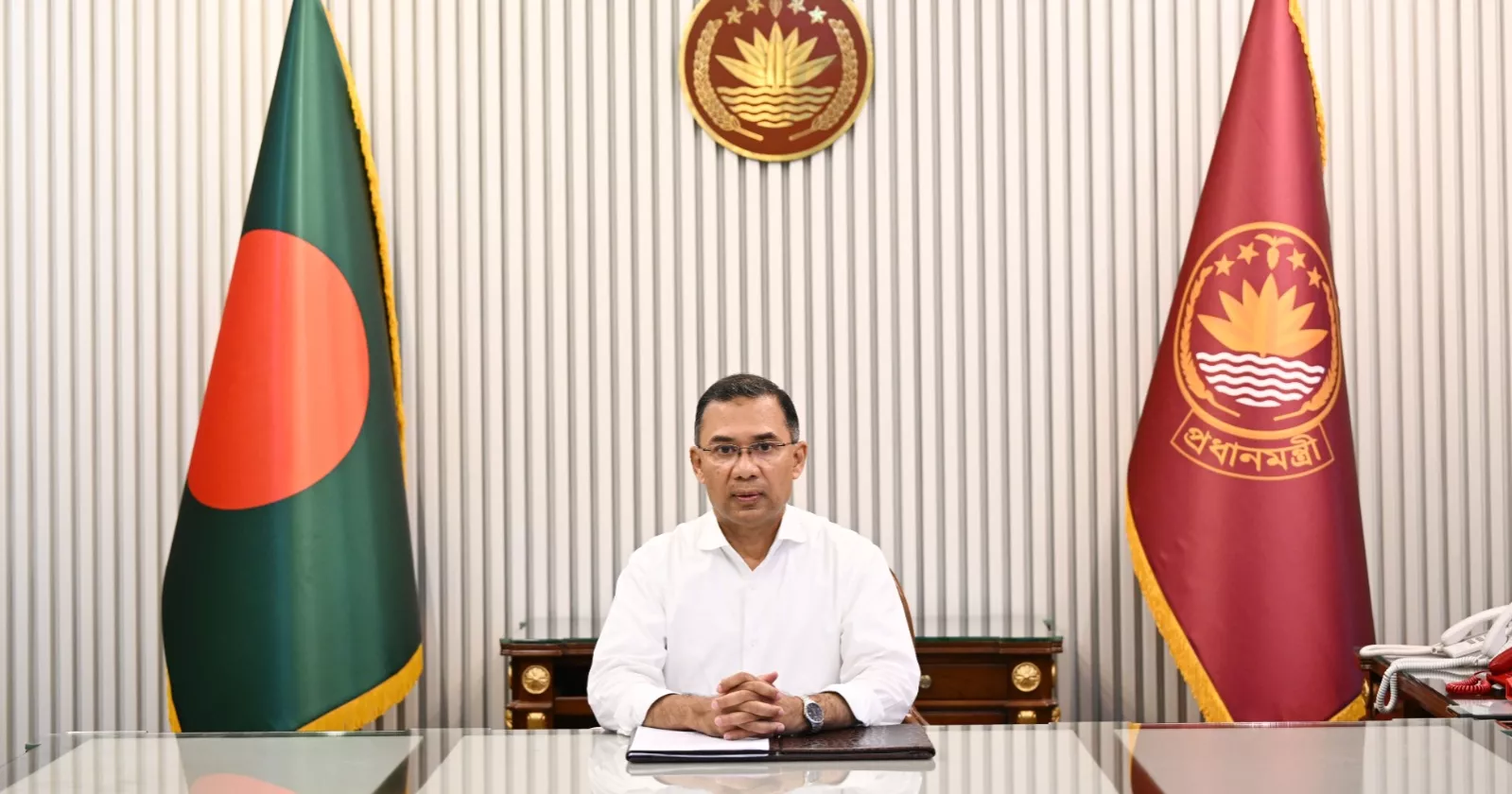 PM calls for united efforts to build just, democratic Bangladesh