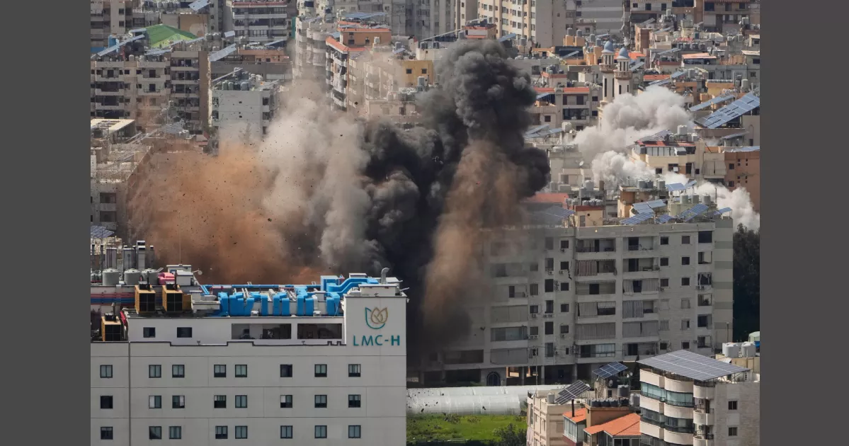 Israeli blitz stuns Beirut, AP reporter describes scenes of horror