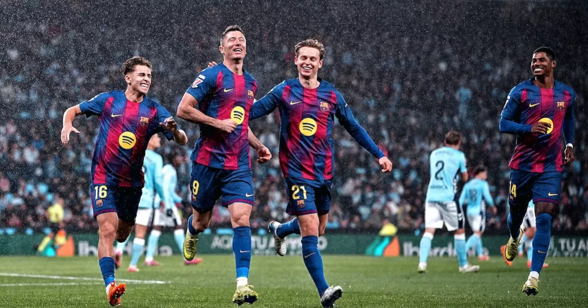 Lewandowski hat-trick secures win over Celta Vigo