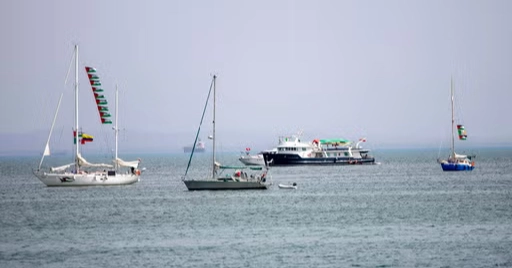 Flotilla activists approaching Gaza say they're prepared for a possible Israeli interception