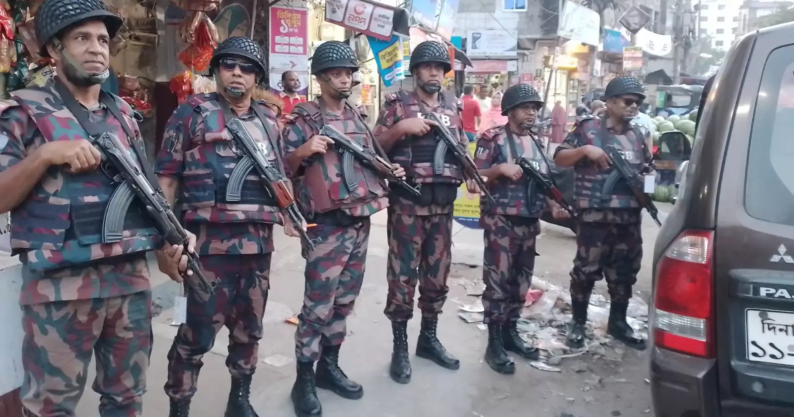 8 BGB platoons deployed for Bogura-6 by-polls