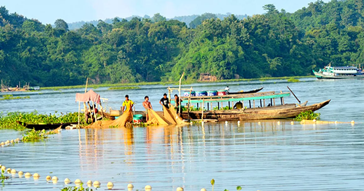 Fishing resumes in Kaptai Lake after seasonal ban