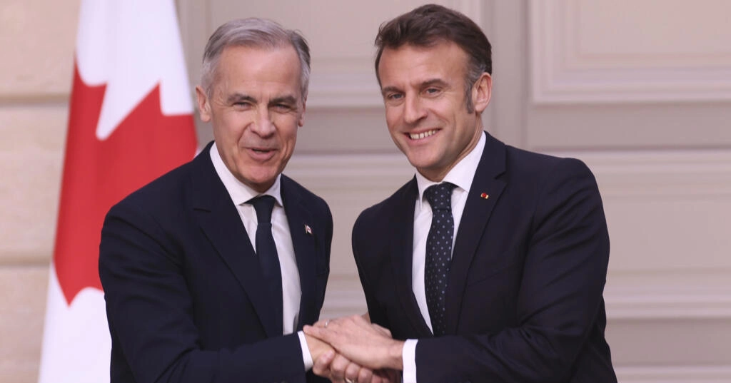 Macron, Carney hold talks on strengthening Canada-France economic, defense ties