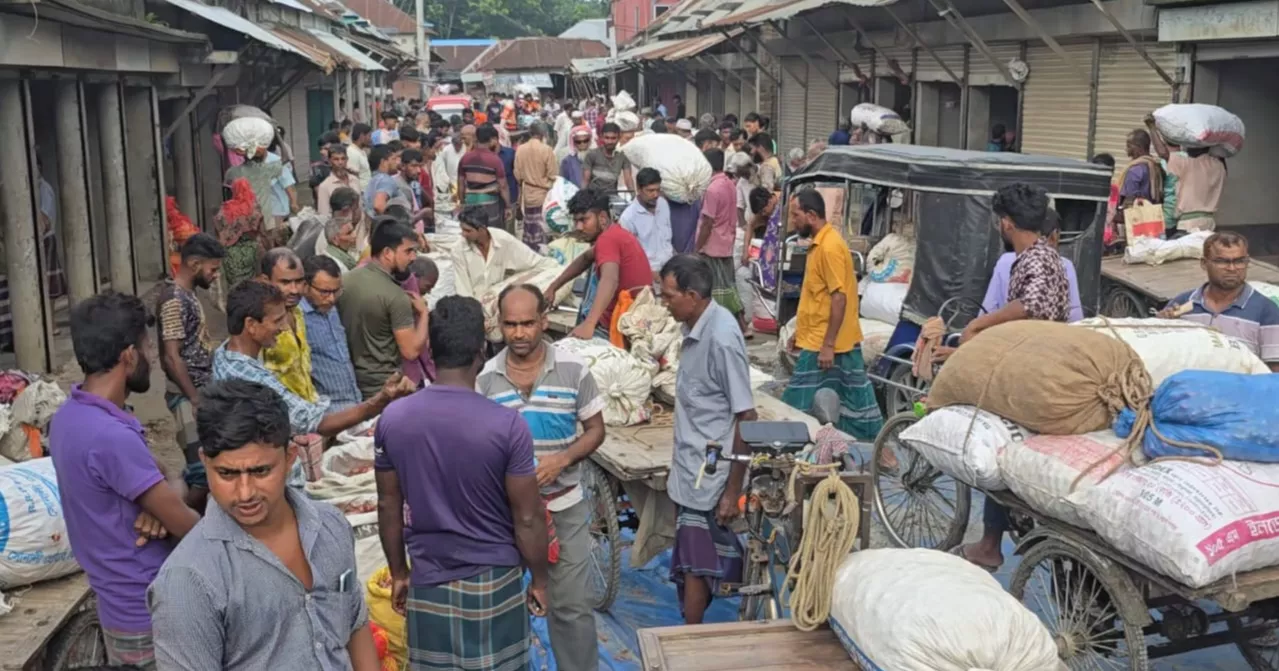 Faridpur farmers in distress as onion prices plummet