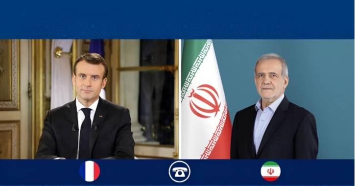 Pezeshkian tells Macron Europe can push US to respect international law