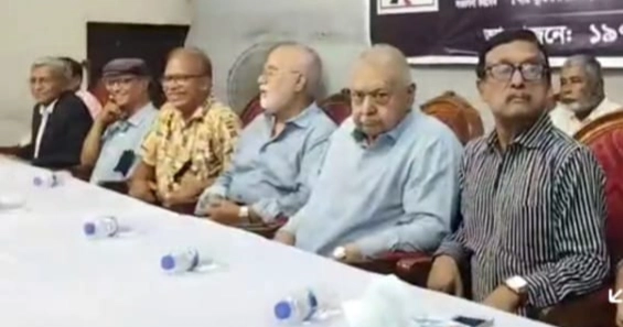 Veteran freedom fighters held memorial for Mostafa Mohsin Montu