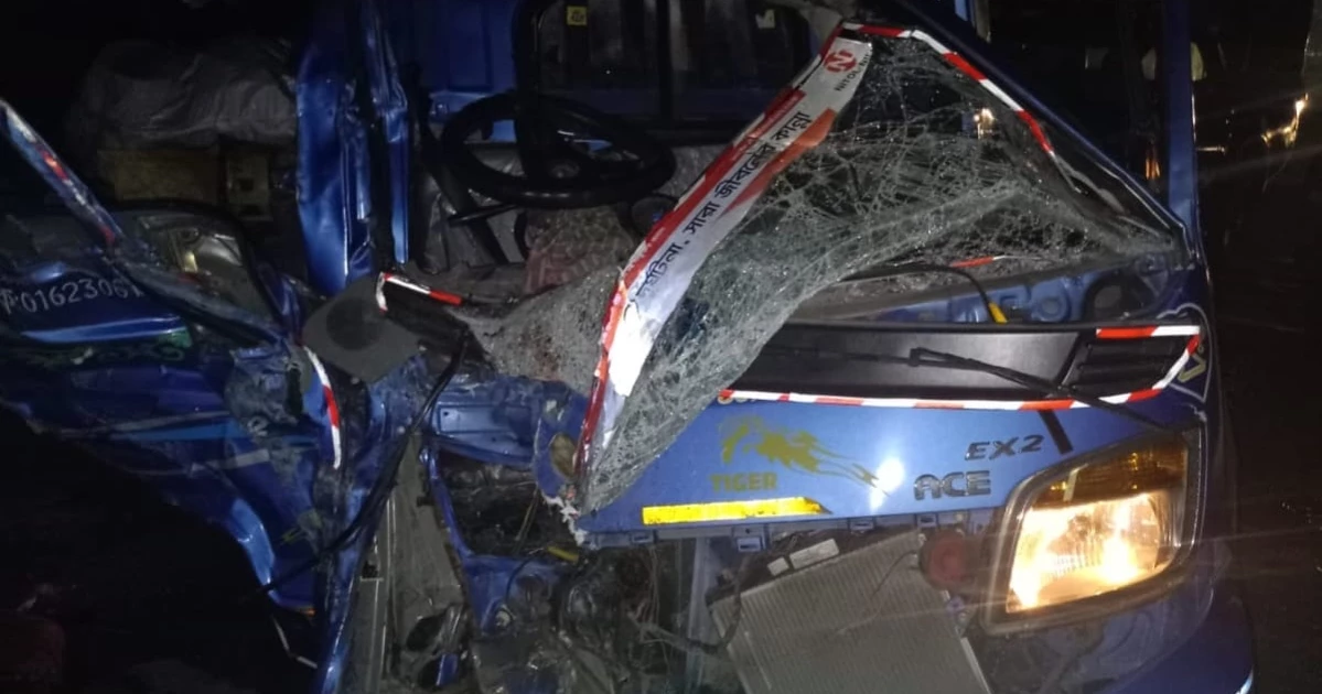 Truck-pickup van collision leaves four dead in Habiganj