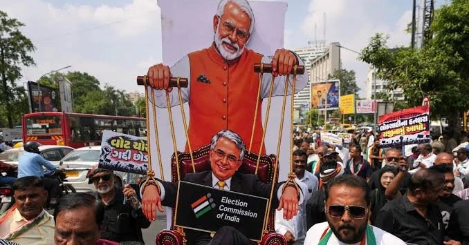 ‘Cockroach’ movement calls for India’s election chief to resign over voter list revisions
