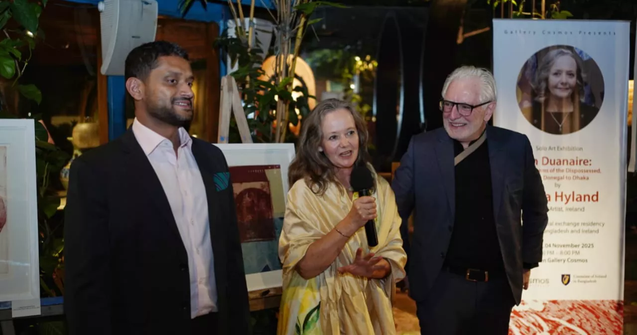 First Irish artist's solo exhibit  Oona Hyland's solo exhibition in Dhaka stresses on bilateral relationship