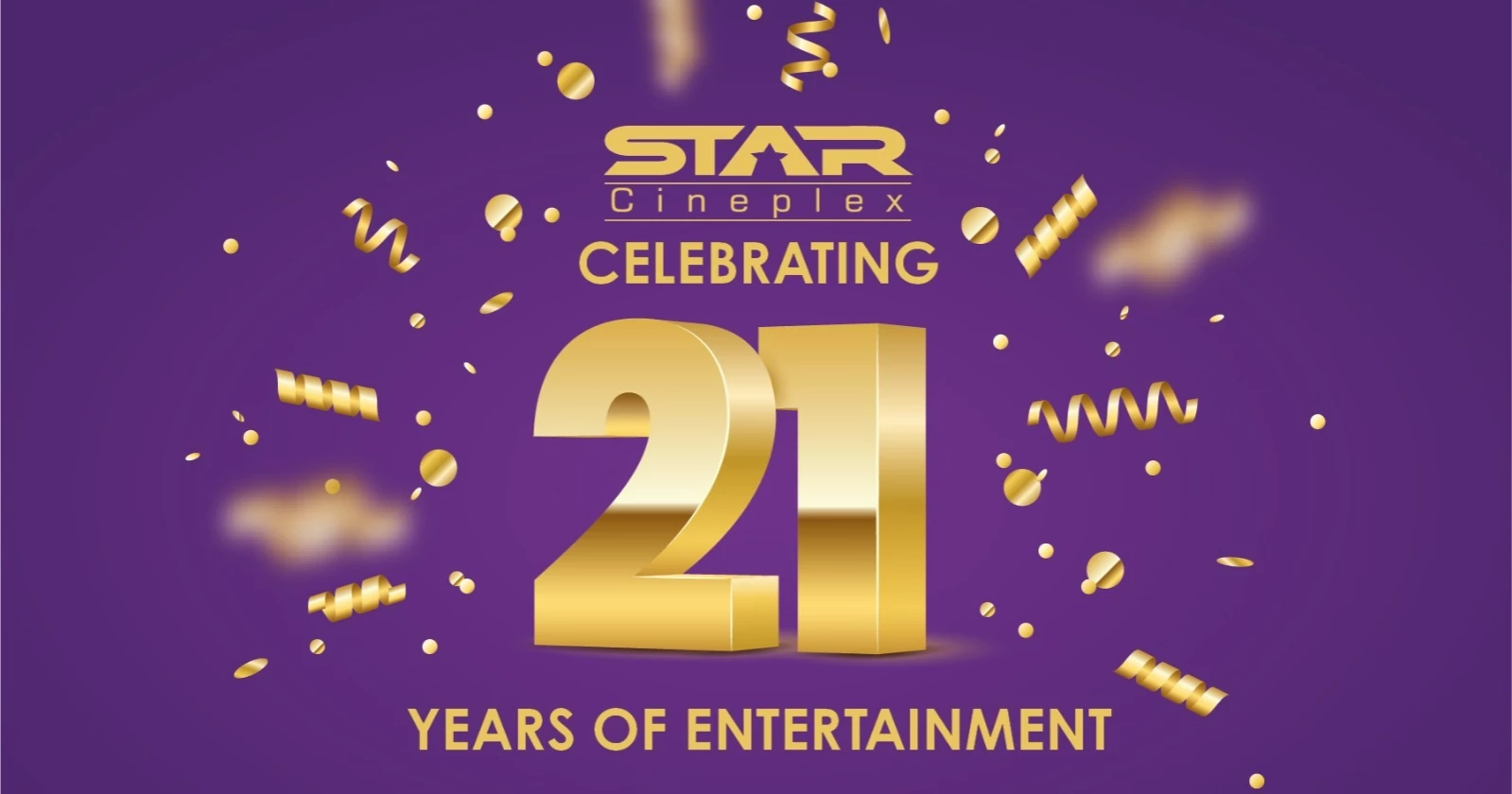 Star Cineplex celebrates 21 years with special offer for moviegoers
