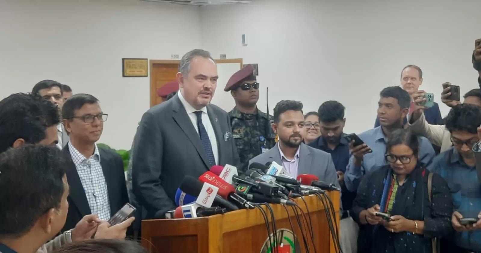 Ambassador Christensen affirms US neutrality in Bangladesh elections