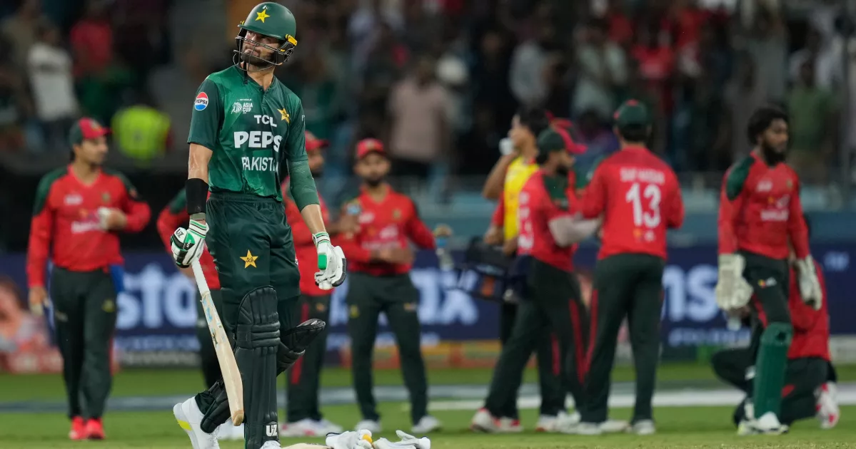 Asia Cup: Bangladesh need 136 runs in must-win clash against Pakistan