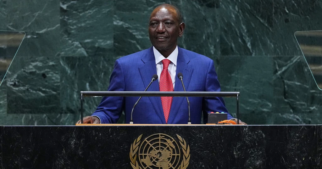 Kenyan President Ruto attends Atlanta Dream game to watch Madina Okot