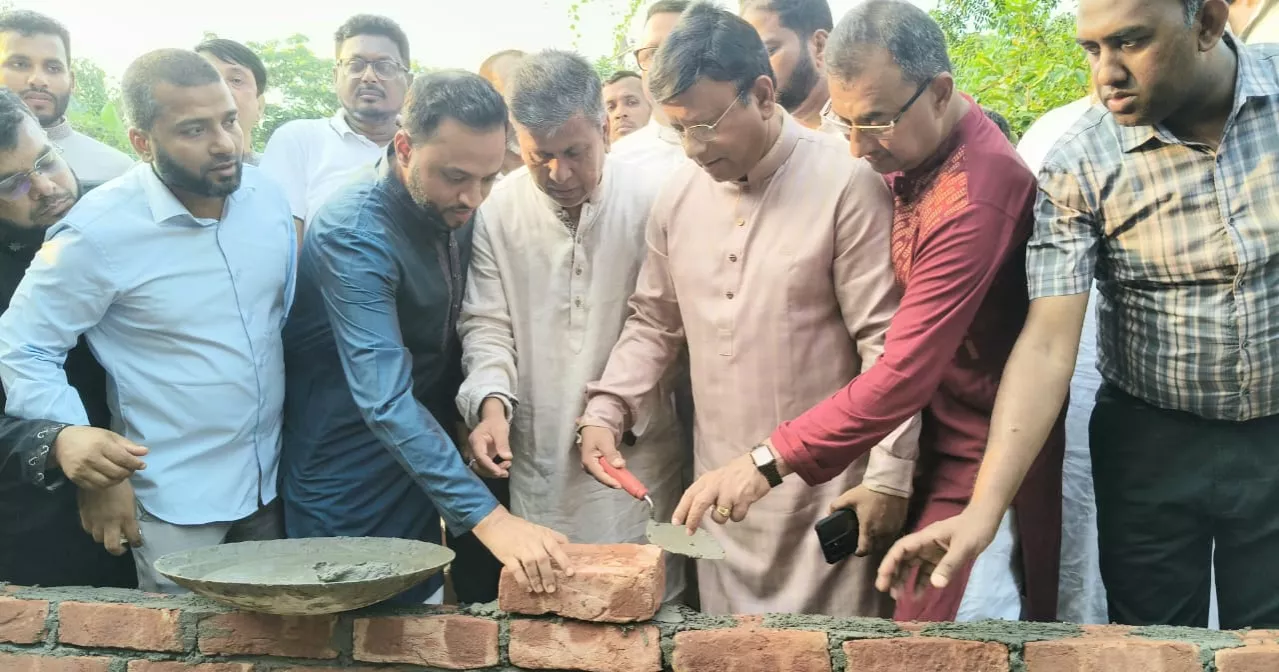 House being built for Golapi Begum of Shahbagh on PM's directive