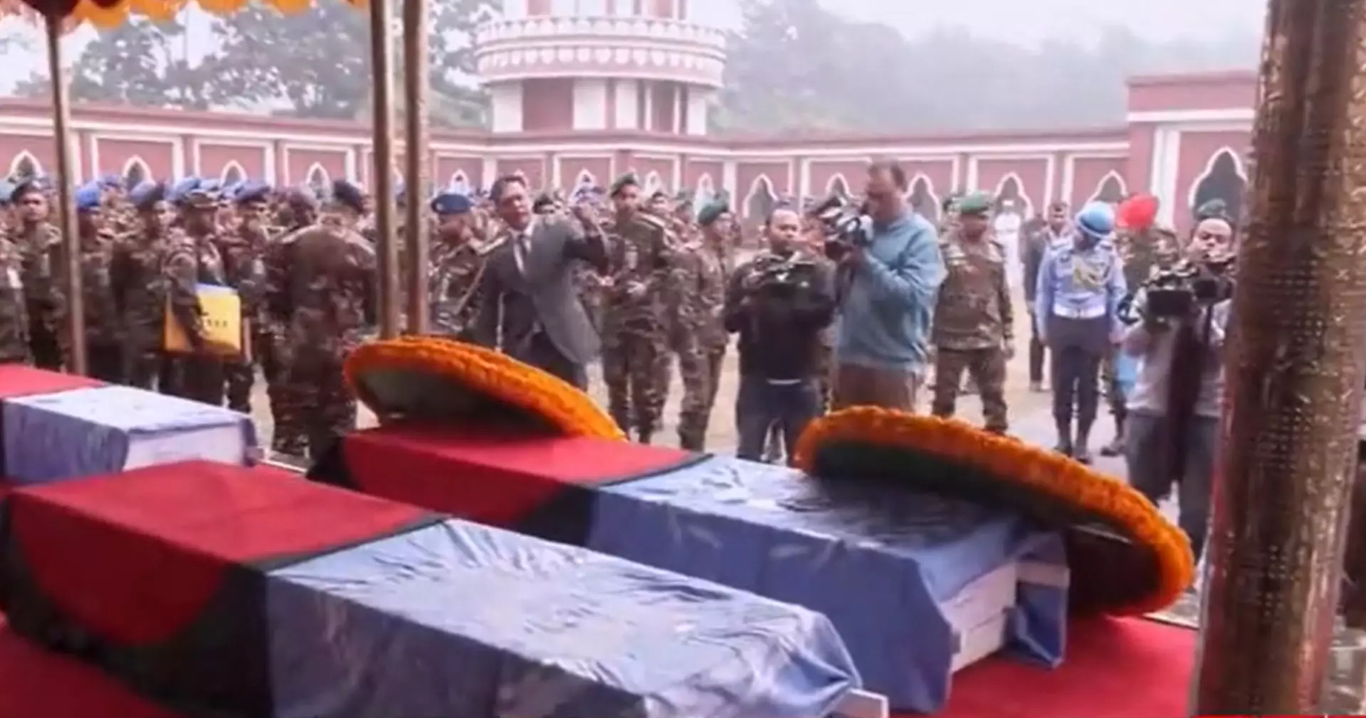 Janaza of 6 Bangladeshi peacekeepers killed in Sudan held