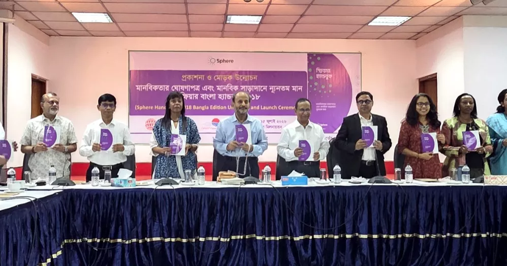Speakers at book launch urge coordinated and standardized humanitarian response