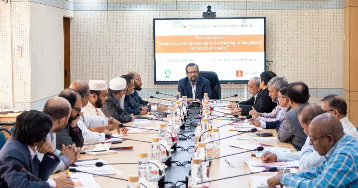 PKSF holds policy dialogue on fisheries market