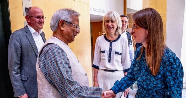 Dr Yunus, French Minister hold dialogue in Paris on equality and rights
