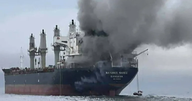 Drone strike on Kuwaiti tanker in UAE sparks fire, no casualties reported