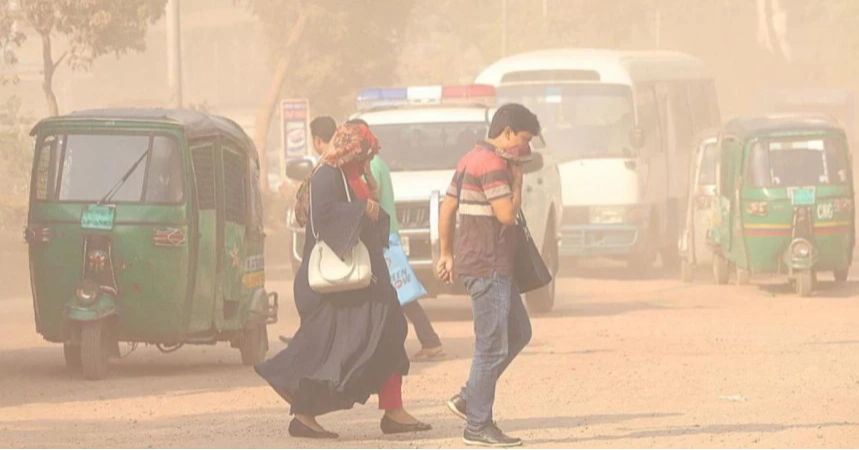 DoE urges Dhaka dwellers to wear masks amid alarming AQI levels